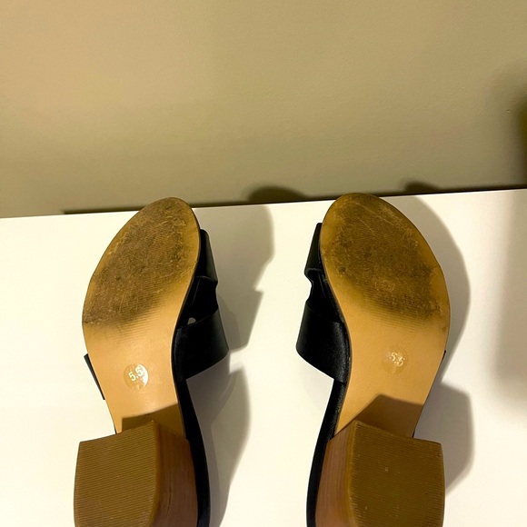 Steve by Steven Madden Foreva Block-Heel Sandals Black Size 5.5 - Picture 11 of 11